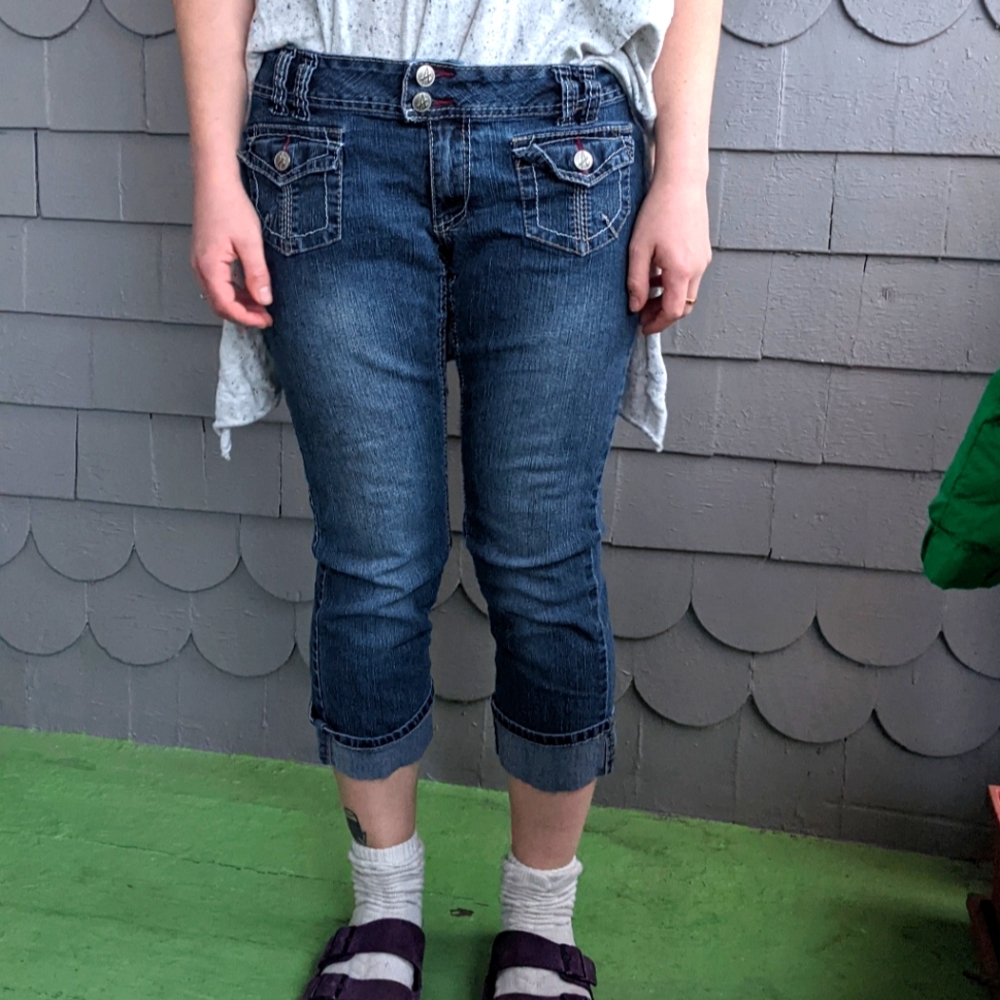 Y2K Cropped Jeans